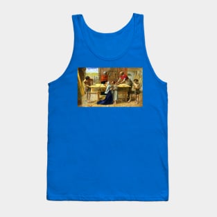 Christ in the House of His Parents - The Carpenter's Shop - John Everett Millais Tank Top